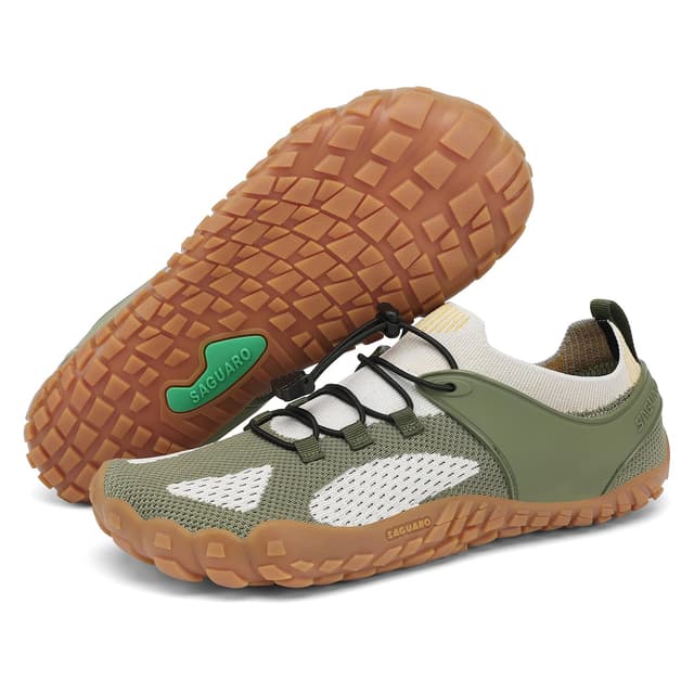 SAGUARO Knit Barfußschuhe - Rutschfeste Barfuss Schuhe für Damen und Herren