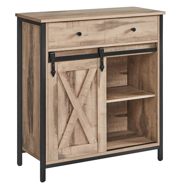 VASAGLE Sideboard Küchenschrank mit Schiebetür 🏡