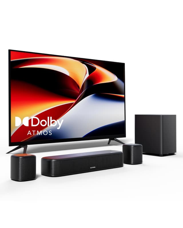 🔊 ULTIMEA 5.1ch Soundbar mit Dolby Atmos 🎬 3D Surround Sound System für TV