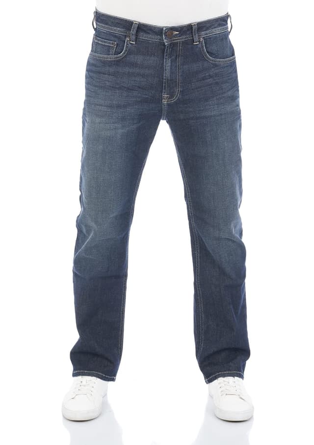 LTB Herren Jeans Hose PaulX Straight Fit Jeanshose Basic 🌟 Blau Schwarz