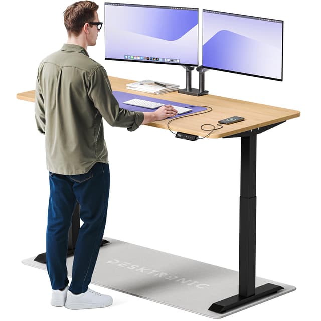 🌟 Perfekter Arbeitsplatz 🌟 Höhenverstellbarer Schreibtisch 160 × 80 cm