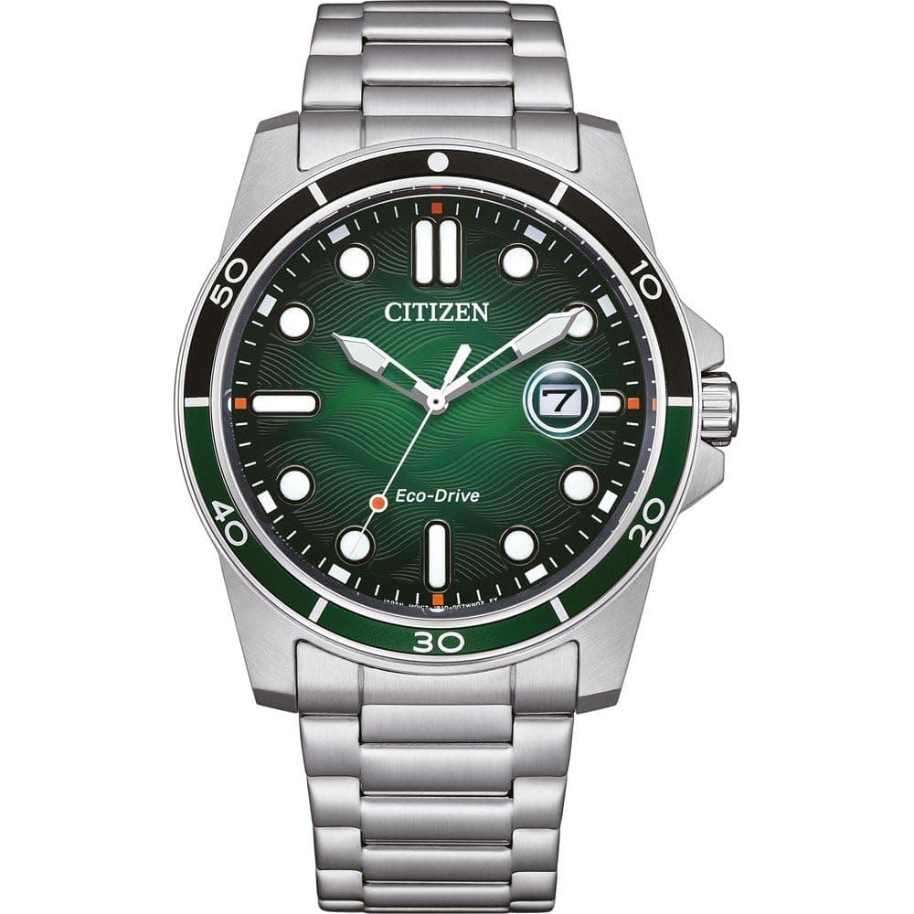 🕒 CITIZEN Herren Analog Quarz Uhr mit Edelstahl Armband AW1811-82X 🕒