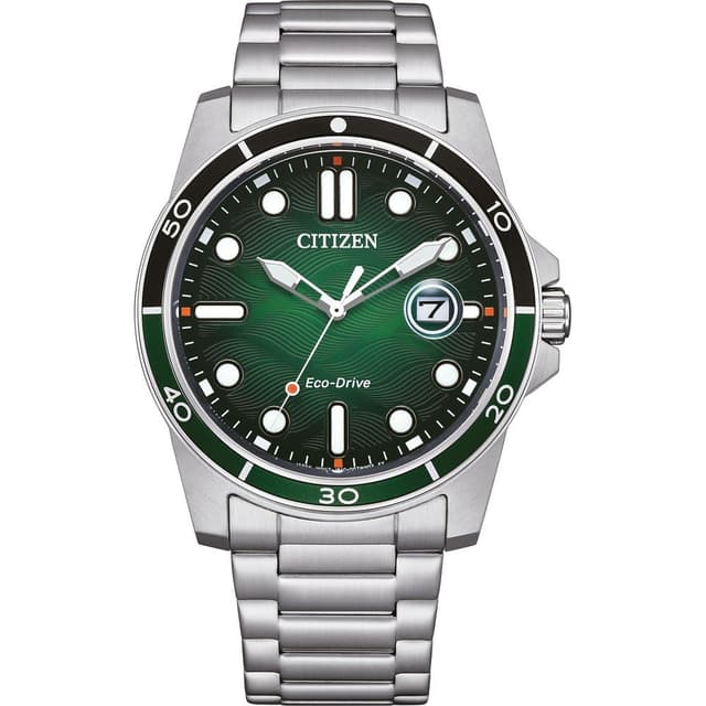 🕒 CITIZEN Herren Analog Quarz Uhr mit Edelstahl Armband AW1811-82X 🕒