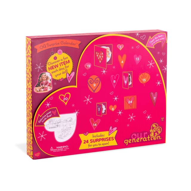 🎄🎁 Our Generation - Adventskalender - Limitierte Edition Mehrfarbig 🎁🎄