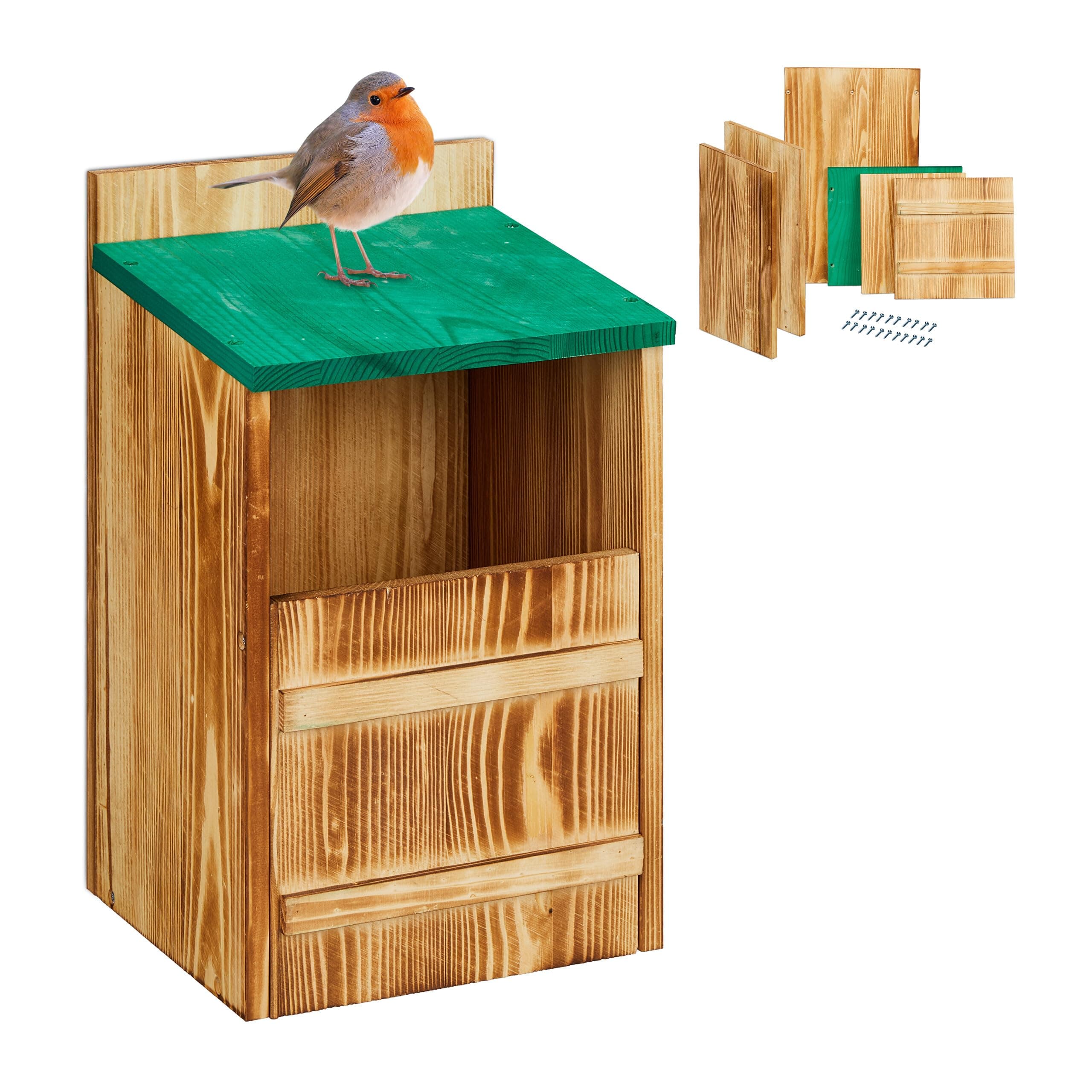 🐦🌿🏡 Entspannen Sie sich mit dem Relaxdays Nistkasten für Halbhöhlenbrüter!