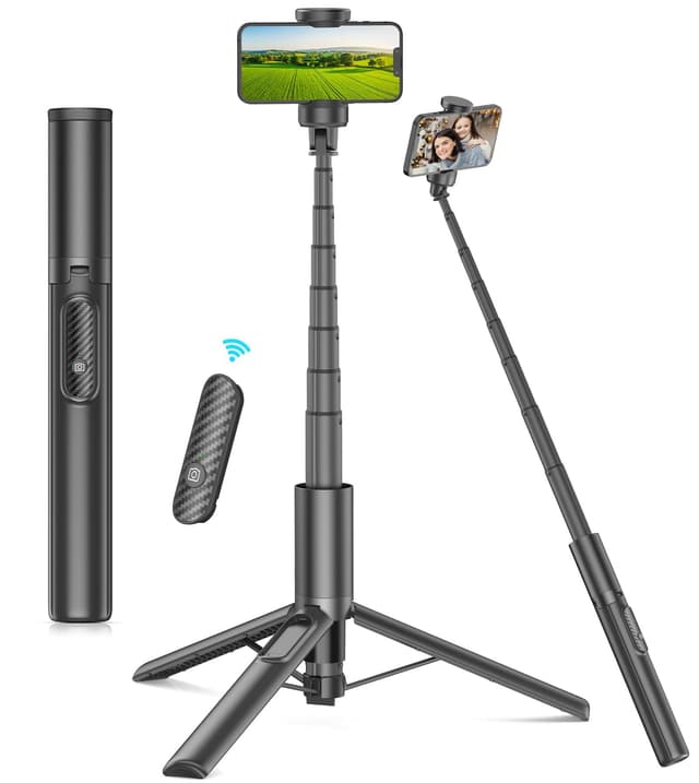 Gahenwo 153cm Selfie Stick Handy Stativ für Smartphone 📸🤳