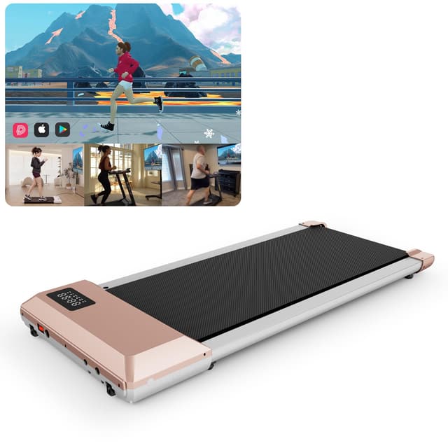 🏃‍♂️🌟 MJWW Walking Pad Raceable, Laufband für Zuhause Max 136kg 🌟🏃‍♀️