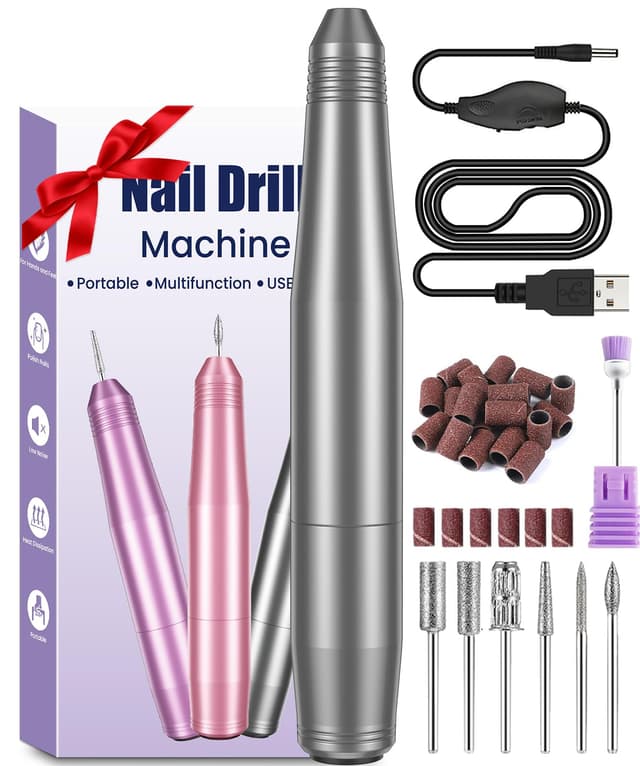 Elektrische Nagelfräser Maniküre Set - Professionelle Nagelfeile für Gelnägel 👍