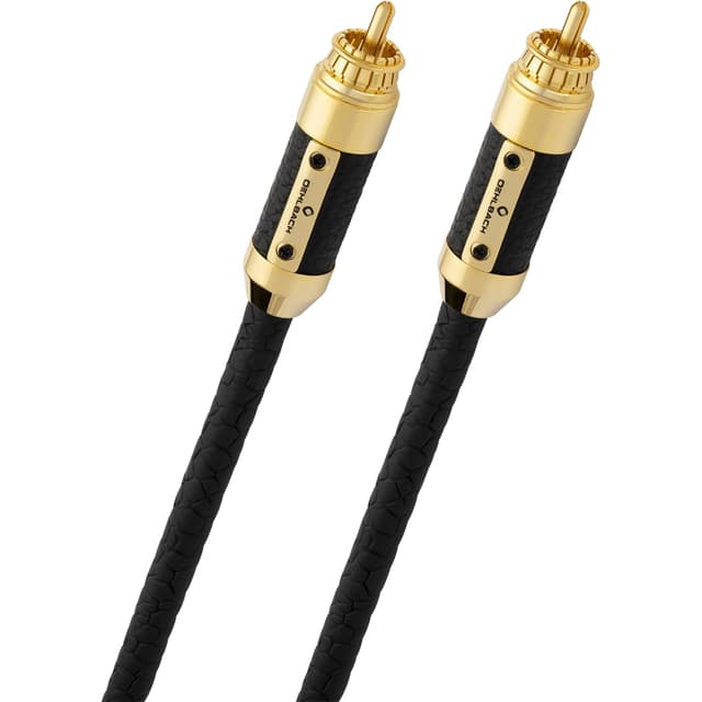 🔊 OEHLBACH Black Connect Digitales Audio-Cinchkabel - High-End Qualität! 🔊