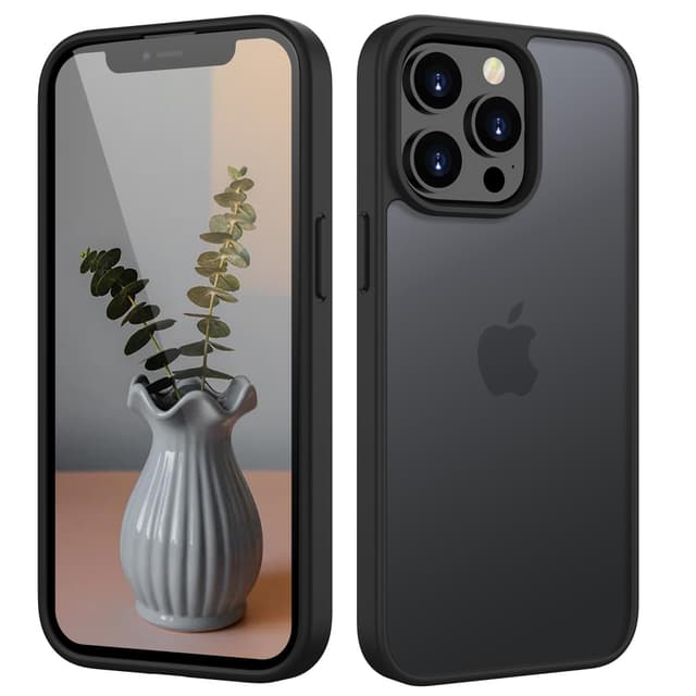 📱🛡️ HGH Matt Hülle für iPhone 13 Pro Max 6,7 Zoll [Militärschutz]