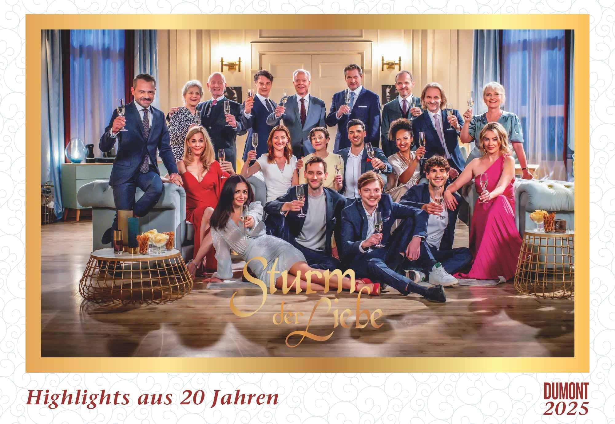 📅 DUMONT - Sturm der Liebe 2025 Broschürenkalender 💌