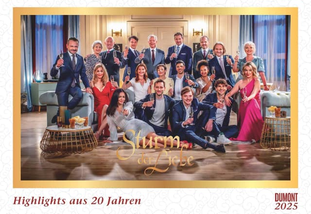 📅 DUMONT - Sturm der Liebe 2025 Broschürenkalender 💌