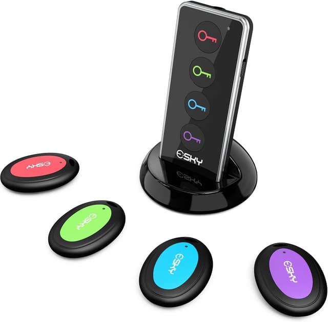 🔑 Esky Schlüsselfinder mit RF Wireless Key Finder und LED-Taschenlampe