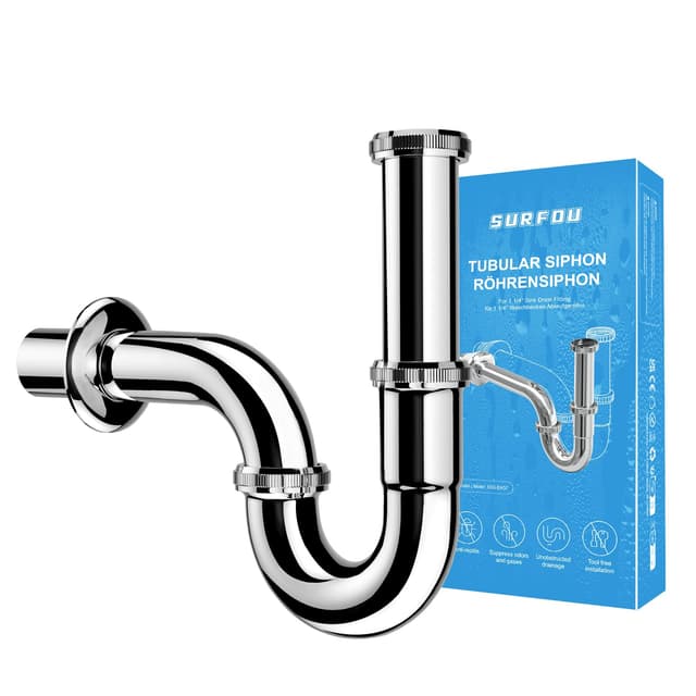 🚿 SURFOU Siphon Waschbecken Ablaufgarnitur G 1 1/4“ 🛁
