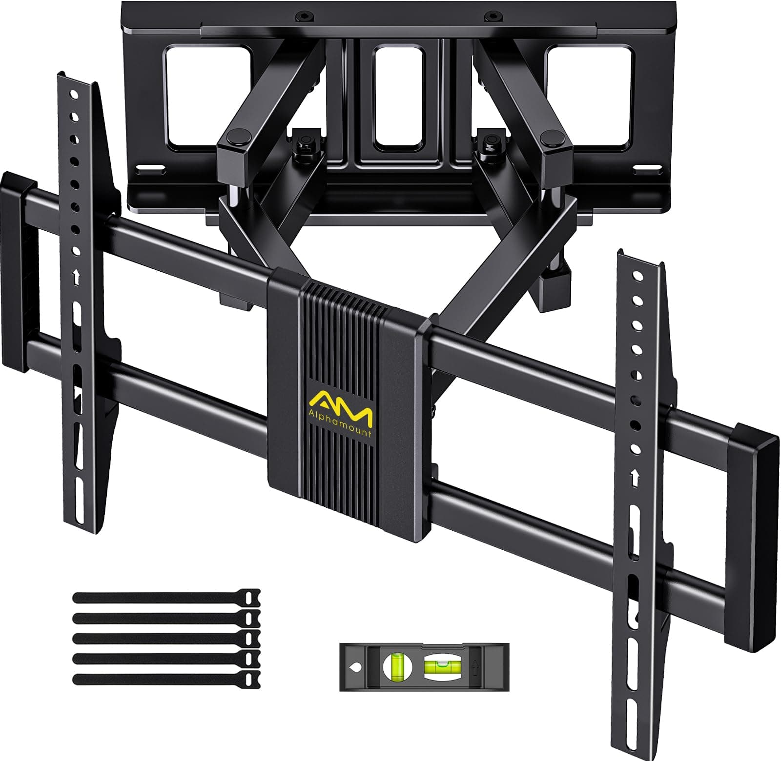 📺🔧 Alphamount TV Wandhalterung Schwenkbar für 37-75 Zoll Fernseher 📏💪