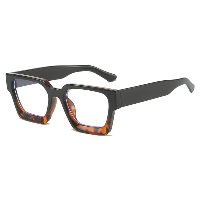 YAMEIZE Blaulichtfilterbrille Schwarzer Leopard für Damen und Herren 😎