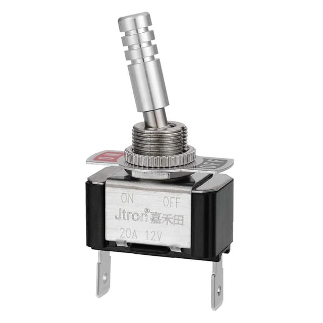 🚗 Jtron Kippschalter 12V 20A/24V 10A - Wippschalter 2P SPST ON-OFF 🚦