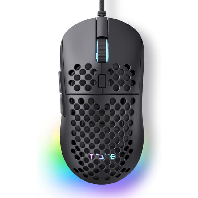 TMKB M1se Gaming Maus mit 12800 DPI Optischer Sensor