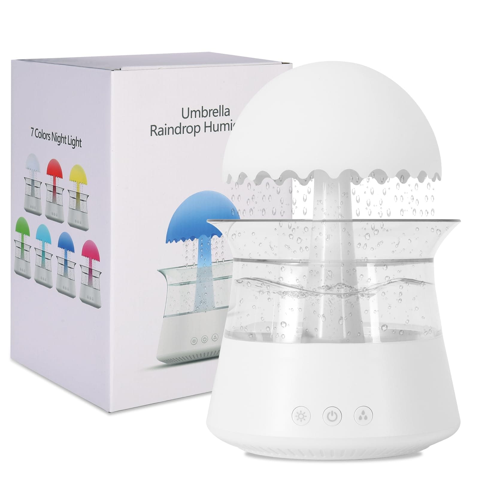 🌿🌈 Luftbefeuchter 450ML für Kinderzimmer und Schlafzimmer - BPA-Frei und Leicht zu Reinigen