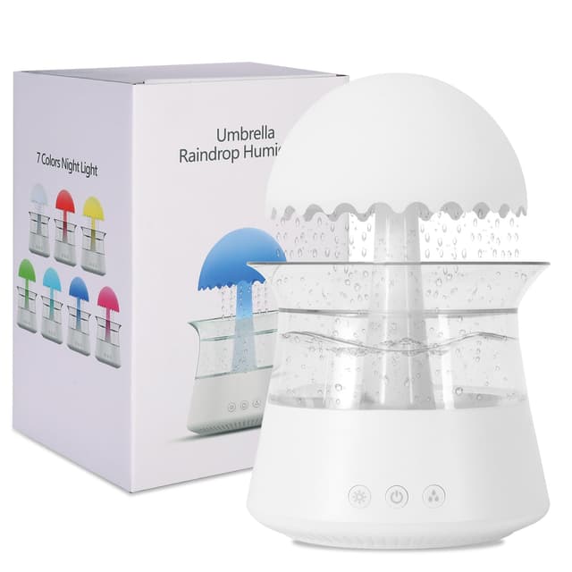 🌿🌈 Luftbefeuchter 450ML für Kinderzimmer und Schlafzimmer - BPA-Frei und Leicht zu Reinigen