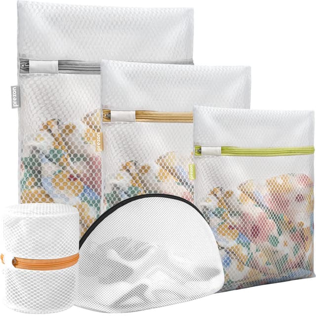 🌟 Prezon Netz-Wäschesäcke Set - 5 Verschiedene Größen 🌟