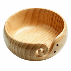 Coopay Garnschale aus Holz 🧵🪡