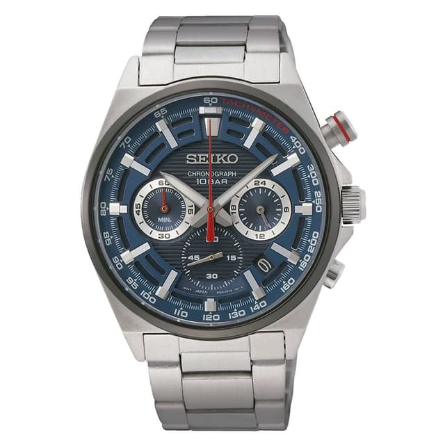 🌟 Super Angebot! Seiko Herren-Uhr Quarz Edelstahl SSB407P1 🌟