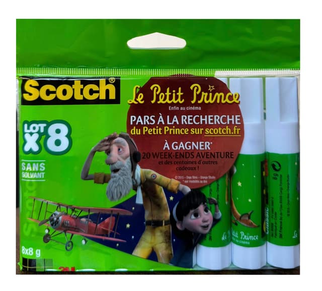 🎉 Scotch Permanent-Klebestift Angebot: 8 Stifte à 8g - Kinderfreundlicher Kleber!