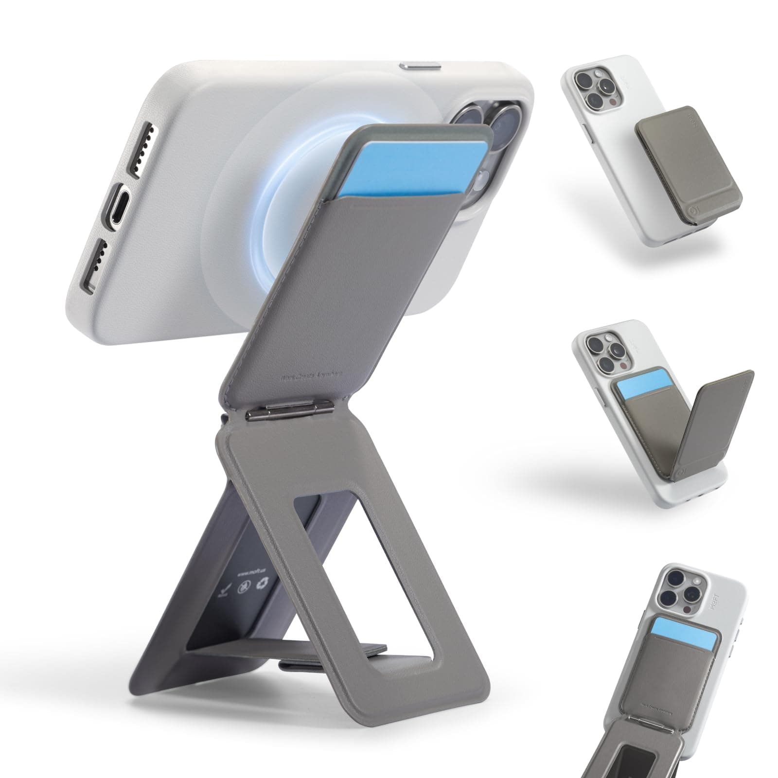 MOFT Stativ für Smartphone 3-in-1 Handy Geldbörse und Verstellbares Handy Ständer 📱👛📸