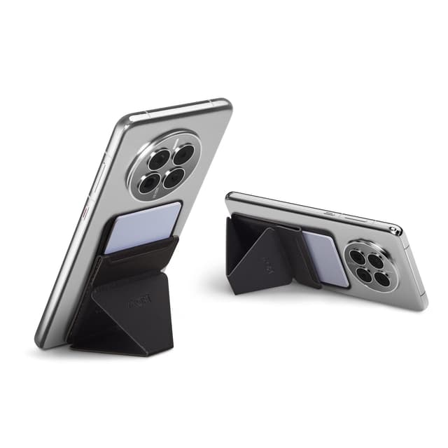 MOFT X Wiederverwendbarer Selbstklebender 4-in-1 Handy Ständer 📱💼📐 (Schwarz)