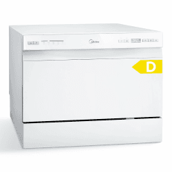 Midea Mini Geschirrspüler 6 Maßgedecke 🍽️🌟