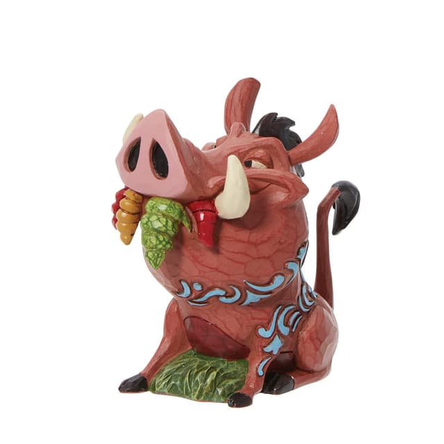 🦁🎨 Disney Traditions Pumbaa Mini Figurine - Einzigartige Disney-Kunst!