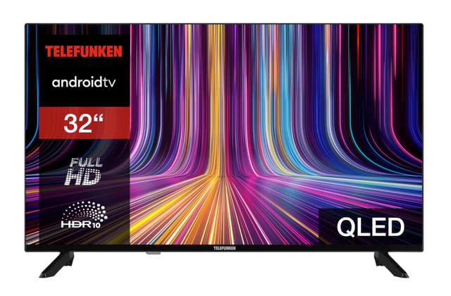 Telefunken QLED TV 32 Zoll Fernseher Full HD Android Smart TV (HDR, Triple-Tuner, Bluetooth) QF32AN750S FHD QLED Android 32 Zoll 📺🌟