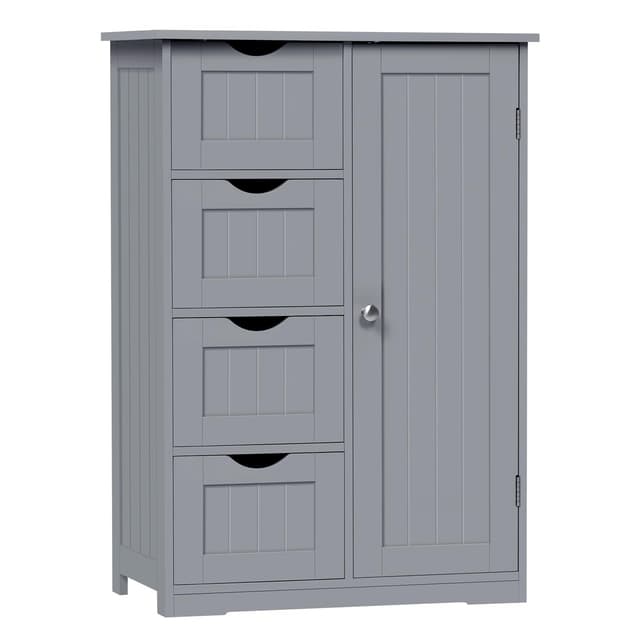 🌟 EUGAD Badezimmerschrank Badschrank, Beistellschrank Kommode 🌟