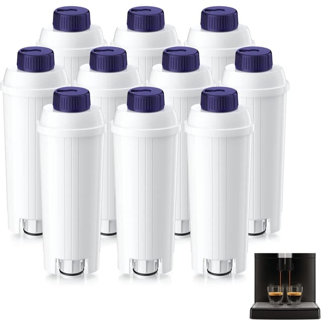 🌊🌿 ARETHONE Wasserfilter für De'Longhi Kaffeevollautomaten DLSC002 - 10 Stück