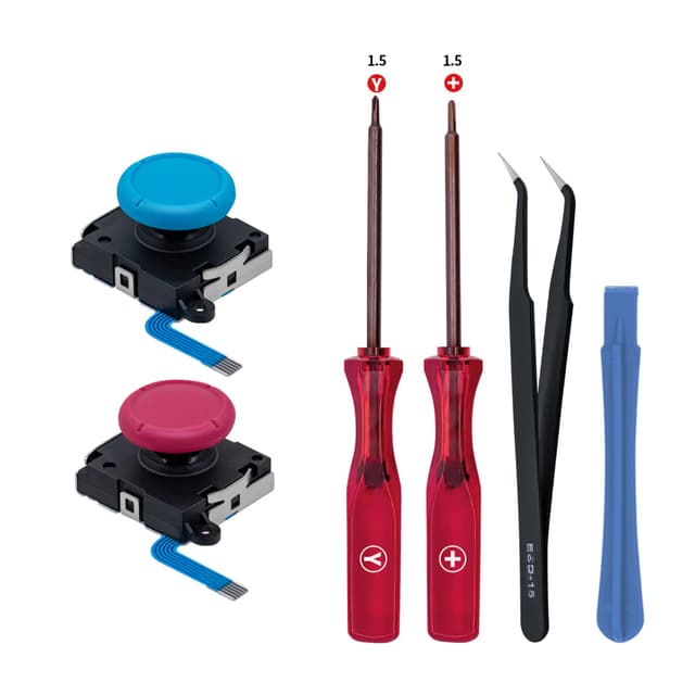 Tolesum 3D Analog Joystick Reparatur Ersatz Set für NS Switch/Switch OLED Joy-Con/Switch Lite Controller 🎮