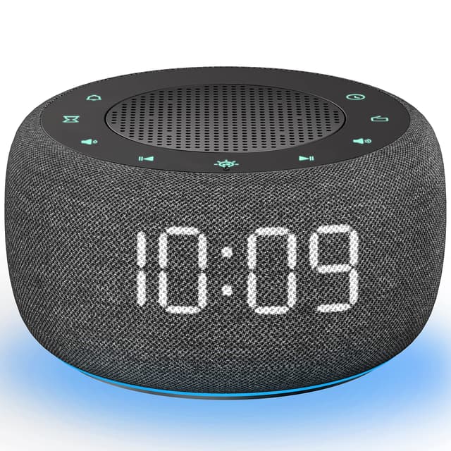 🌙 Buffbee Digitaler Radiowecker - Schlafzimmer Uhr + Licht + Radio 🎶