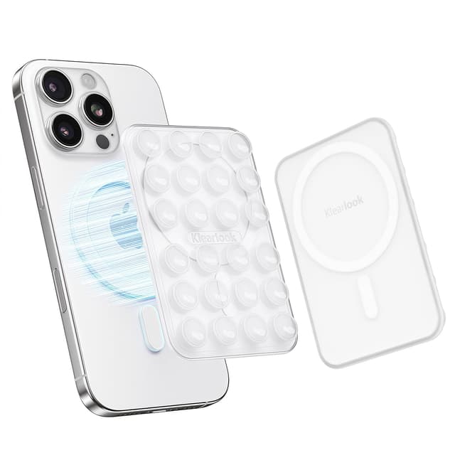 📱🧲 Magnet Handy Saugnapf Halterung Kompatibel mit MagSafe - 40% mehr Haftfläche!