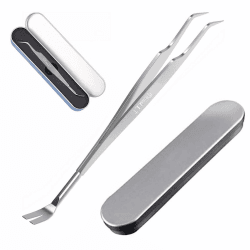 🐾 EasyULT 2 in 1 Profi Zeckenzange & Pinzette 🌿 Hochwertiger Edelstahl Angebot bei HelloDeals