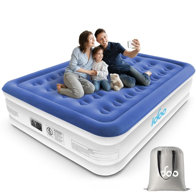 🎈 iDOO Luftbett 2 Personen - Premium Luftmatratze für Camping oder Heimgebrauch 🏕️