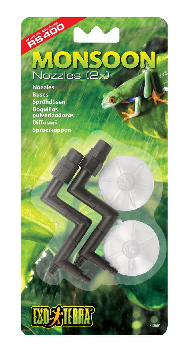 🌿🌧️ Exo Terra Monsoon Nozzles, Sprühdüsen 2er Pack