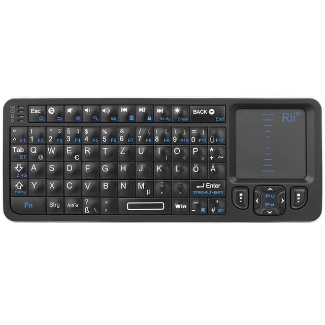 Rii Mini Tastatur Bluetooth mit Touchpad 🎮