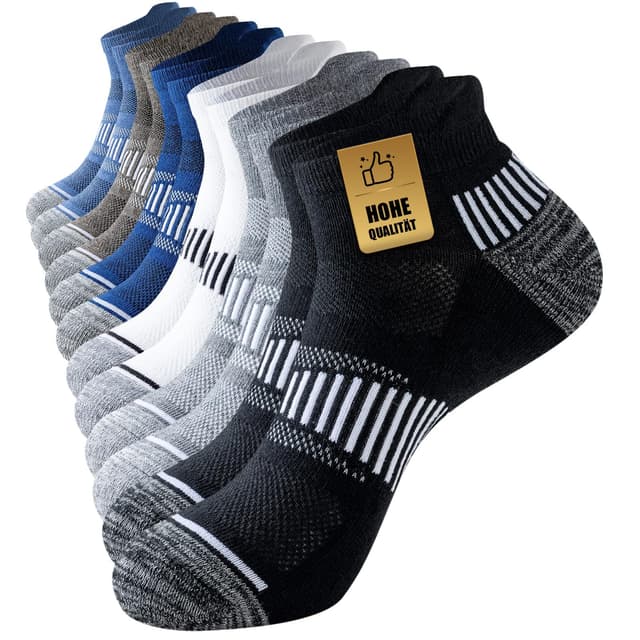 Niorasen Sportsocken Herren Damen 6 Paar 🧦🏃‍♂️