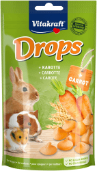 🐰🥕 Vitakraft Drops: Leckerlis für Hasen und Hamster (1x 75g) Angebot bei HelloDeals