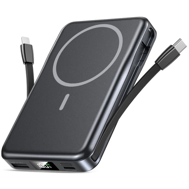 🔋📱 Powerbank für Magsafe 10000mAh - Schwarz