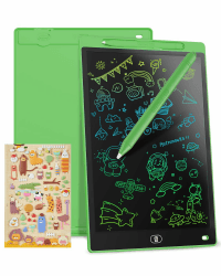 Genialba LCD Schreibtafel 12 Zoll, Buntes LCD Schreibtablett 🌈🎨👧🏼🧒🏽🎁 Angebot bei HelloDeals