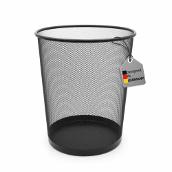 🗑️ BigDean Papierkorb Büro Mülleimer 20L Draht - Mülleimer Büro trash can 🚮 Angebot bei HelloDeals