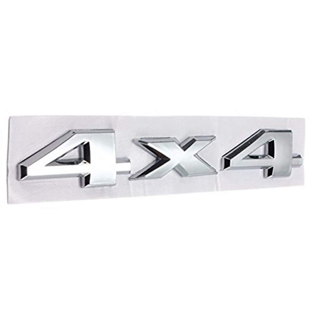 🚗🔥 Alamor Auto 3D Neue 4 X 4 Aufkleber Chrom Logos Aufkleber Emblem für Jeep Dodge