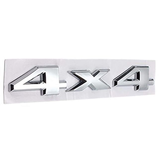 🚗🔥 Alamor Auto 3D Neue 4 X 4 Aufkleber Chrom Logos Aufkleber Emblem für Jeep Dodge