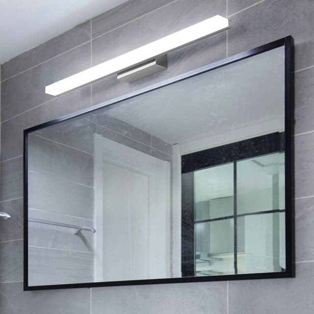 Yafido LED Spiegelleuchte Badleuchte 40CM Badlampe 🌟 Kaltweiß Badezimmer Lampe